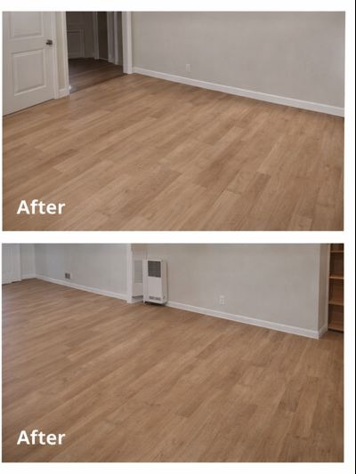 Flooing renovation after photo