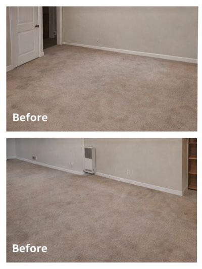 Flooring renovation before photo